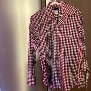 Wrangler Mens Long sleeve button down shirt Large